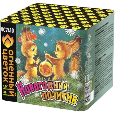 Новогодний позитив Салют купить в Архангельске | arhangelsk.salutsklad.ru