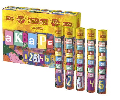 Акварель Фонтан пиротехнический купить в Архангельске | arhangelsk.salutsklad.ru