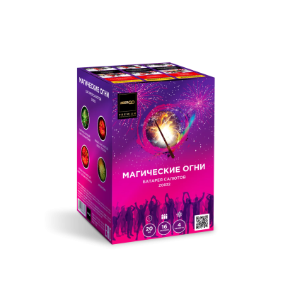 Магические огни Батарея салютов купить в Архангельске | arhangelsk.salutsklad.ru